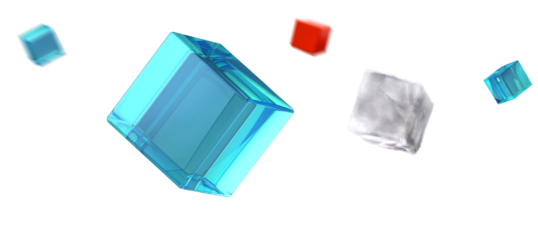 Transparent Cubes