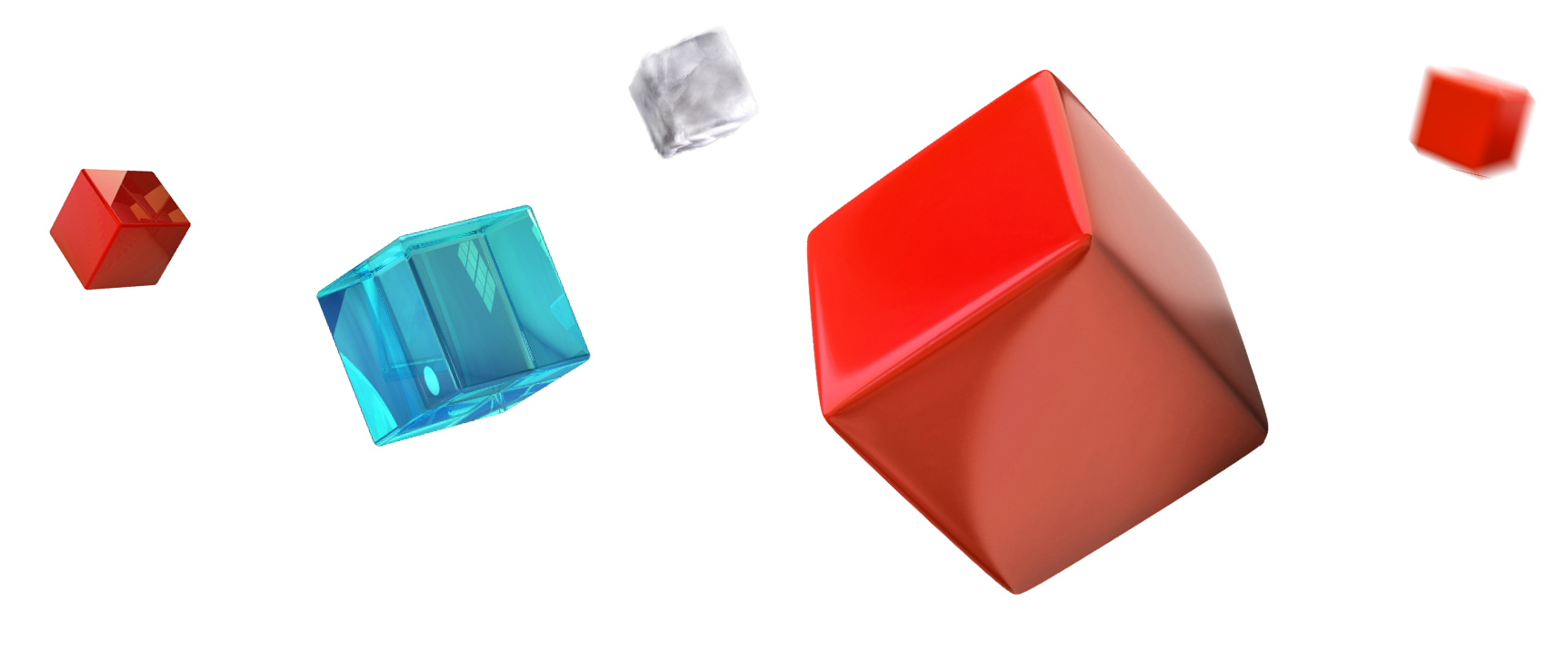 Transparent Cubes