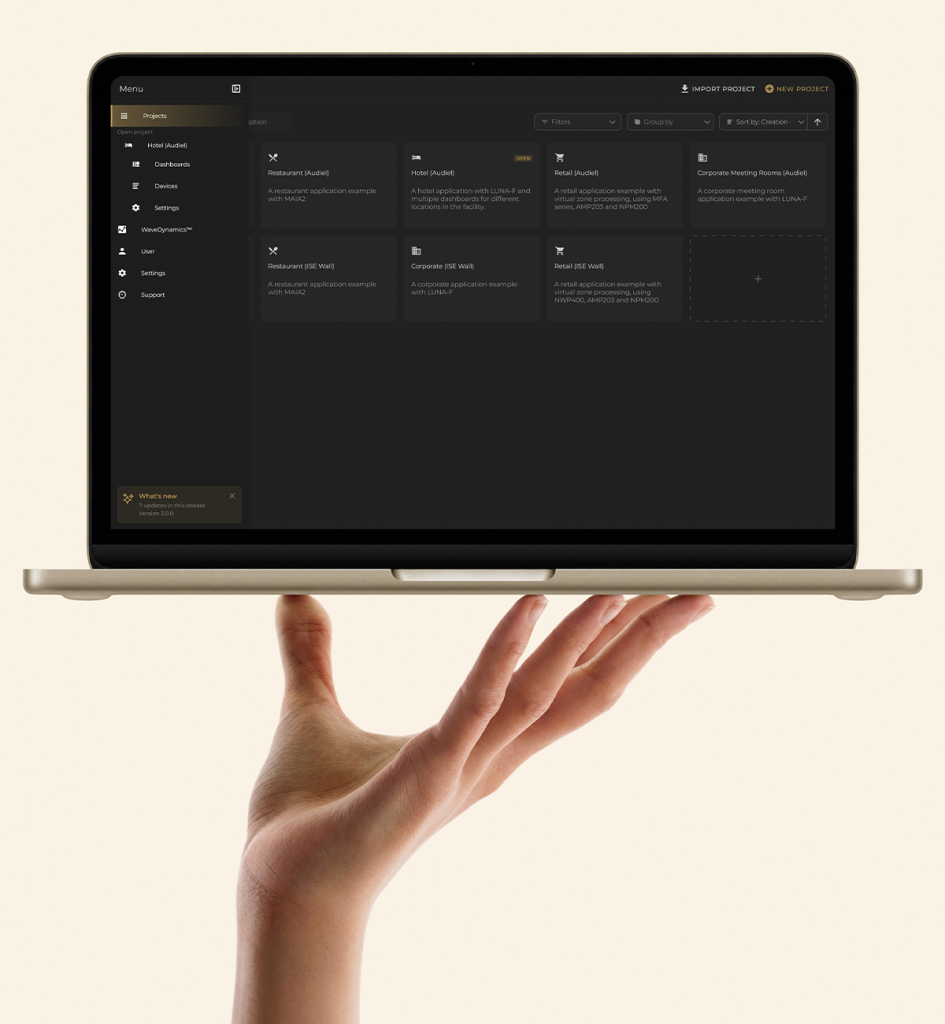 AUDAC Touch 3.0